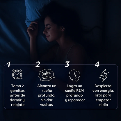 LullaBites® – Sueño Natural y Reparador (Sin Melatonina)