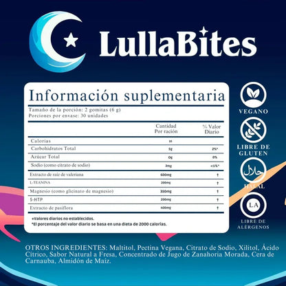 LullaBites - Gomitas Naturales para Dormir
