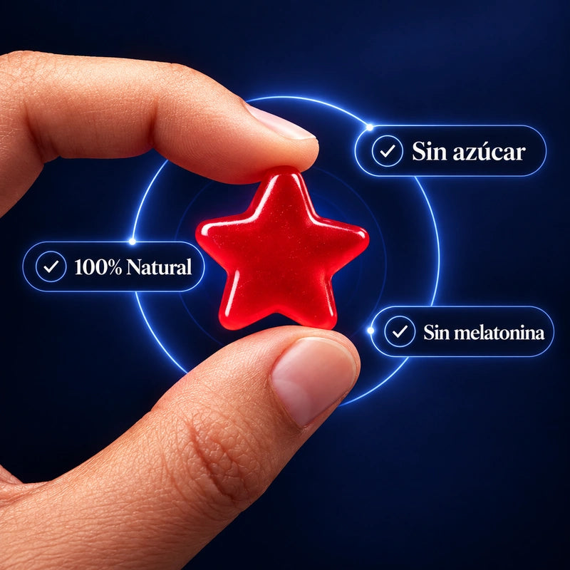 LullaBites®| Gomitas Naturales para Dormir (Sin Melatonina)