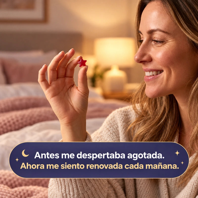 LullaBites®| Gomitas Naturales para Dormir (Sin Melatonina)