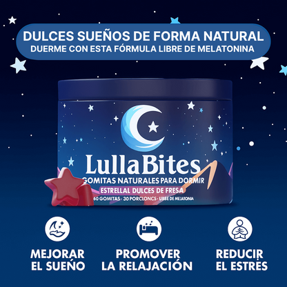LullaBites® – Sueño Natural y Reparador (Sin Melatonina)